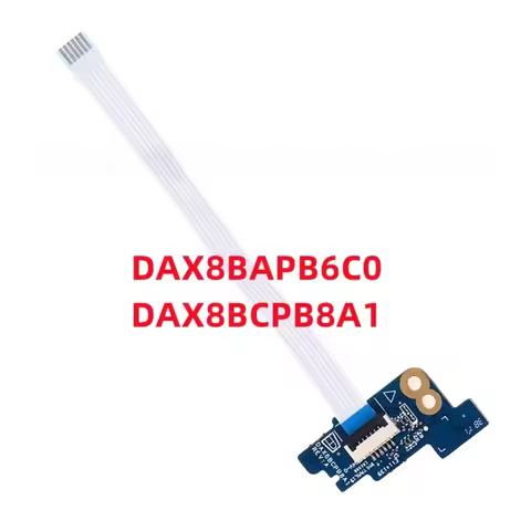 Power Button Circuit Board with Cable Replacement for HP ProBook 430 G5 440 G5 L01044-001 DAX8BAPB6C