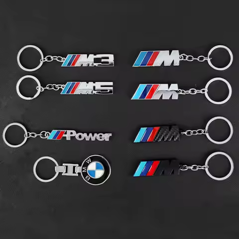 Logo Keychain Pendant Gift For BMW M 1 3 5 7 Series X1 X3 X4 X5 X6 E85 E89 E90 E91 E92 E60 F07 F10 F