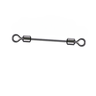 Double Swivel Finstrike Firelock Long Black Cooper Kili-kili Pancing Panjang Anti Gigi Tajam Lead Sh