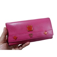 Ready !!! Dompet Wanita dompet MCM Pink original terbaru