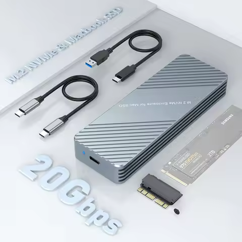 USB 3.2 to MAC M.2 Box Enclosure for NVME M2 SSD Macbook SSD For Apple Macbook Air Pro Retina 2013 2