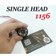 Car Headlight Socket Connector Lamp Bulb Wiring Harness 1156 SINGLE HEAD Head Lamp Bulb Ceramic/BULB