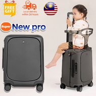 MULTICARRY Ready stock FULL ALUMINIUM Carry On luggage 18/20/24 Inch Luggage Hand Carry Cabin Size A