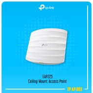 TP-Link EAP225 AC1350 Wireless MU-MIMO Gigabit Ceiling Mount Access Point