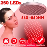 250 LED 60W Anti Aging Red LED Light Therapy Deep 660nm and Near Infrared 850nm Red Grow Light for S