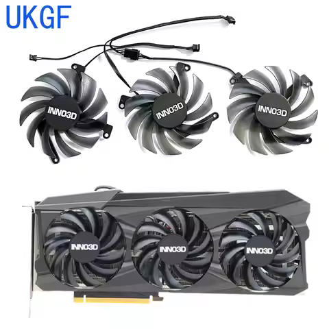 Brand new 85MM 4PIN CF-12915S RTX3080TI 3090 GPU fan for INNO3D GeForce RTX3080ti 3090 GAMING X3 gra