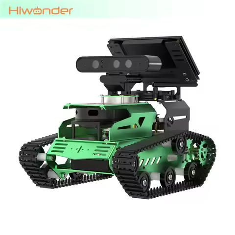 Hiwonder JetTank Assembled ROS Robot Tank Car Starter/Standard/Advanced Kit w/ Lidar/Depth Camera/LC