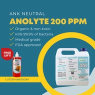 disinfectant solution for nano spray gun Envirolyte ANK Neutral Anolyte Disinfectant Solution 200ppm