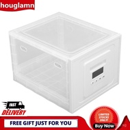 （In stock）Houglamn Clear Lockable Storage Box Digital Combination Timed Medication Lock For HPT