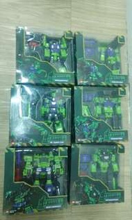 第三廠 變形金剛 破壞者 全新 Transformers 3rd party Devastator TFC Hercules MIB set of 6