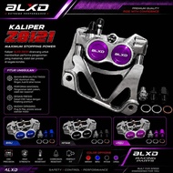ALX21 4 PISTON CALIPER ALX21 CALIPER ALXD 4 PISTON BRAKE CALIPER CNC MATERIAL UNIVERSAL