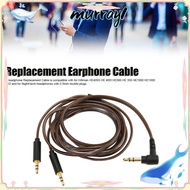 MURRAY Aux Cable, 120cm/47.2in Flexible Earphone Replacement Cable, 3.5mm to Dual 2.5mm Plug and Pla