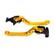 มือเบรค YAMAHA RACING POWER V1 มือครัช ปรับระดับ6ระดับ พับได้ งาน CNC R3 R25 MT03 R15 M-slaz MT15 XS