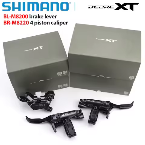 Shimano Deore XT M8200 Hydraulic Disc Brake Lever M8220 4 Pistons caliper MTB Mountain Bike accessor