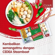 MariSini- CEDEA STEAMBOAT 500 GR IKAN OLAHAN SUKI DUMPLING BAKSO CRAB CAMPUR