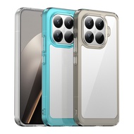 Transparent Phone Case For Xiaomi 15T Pro 5G Case Anti-knock Colorful Protective Back Case Xiaomi 15