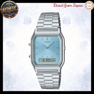 Casio AQ-230A-2A1 Blue Ana-Digi Watch One Size, Blue, Retro [Direct From Japan]