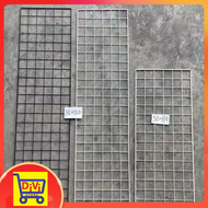 DIVI STORE 30cm x 120cm（1pcs) Mesh Wire Mesh Grid Wall Decor Display for DIY and Stores