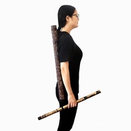 Bamboo Flute Storage Box Flute Box Flute Barrel Box Double-Layer Barrel Bag Bag Single Pack Portable