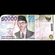 UANG KUNO 50000 LIMA PULUH RIBU RUPIAH