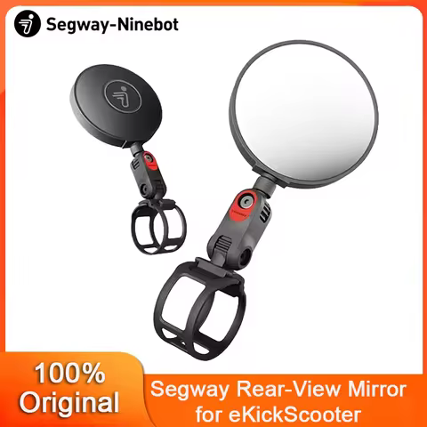 Original Rear-view Mirror for Ninebot by Segway ZT3 Pro GT3 G3 G2 G30 F3 Pro E3 E2 Pro Scooter 360° 