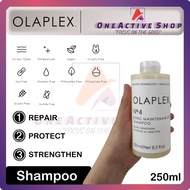 【优惠！𝐋𝐢𝐦𝐢𝐭𝐞𝐝 𝐎𝐟𝐟𝐞𝐫 𝟏𝟎𝟎% 正品】No 4 OLAPLEX Bond Maintenance Shampoo 250ml ( OLAPEX )