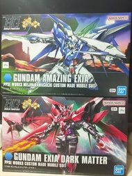 Bandai HG 00 BF 1/144 Gundam Amazing Exia & Dark Matter 模型 build fighter
