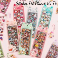 Pet Planet Sticker 10 sheets