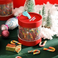Christmas Candy Cane Colorful Fruit Flavor Handmade Candy Cane High-value Hard Candy Gift Box Christ