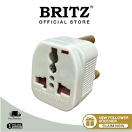 BRITZ 15Amp And Large South Africa Travel Adapter Washing Machine Aircon Converter Plug 15A With Saf