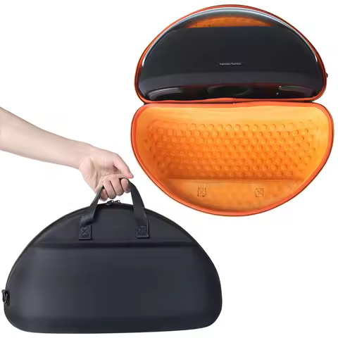 Newest Hard EVA Travel Case for Harman Kardon GO+PLAY3 Speaker with Adjustable Shoulder Strap - Prot