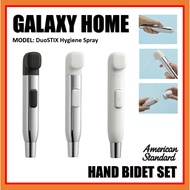 Standard Duostix Hygiene Spray Bidet Set with 1.2m hose and bracket - Full Glossy White / Chrome / Matt Black