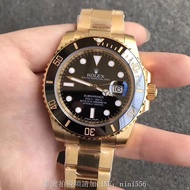 Rolex Rolex (Rolex Rolex ) Rolex Rolex Submariner 116618 ln - 97208 automatic black plate of 18 k gold mm153 40 men watch black water
