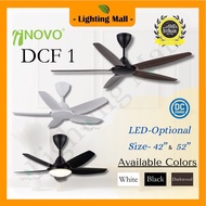 INOVO DCF 1 LED 56 Inches / DCF 1 LED BABY 40 Inches DC Motor 3C LED 5 Blade 8F+8R Speed Remote Control Ceiling Fan