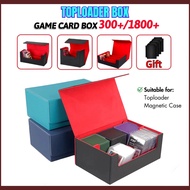 【SG Stock】Graded Card Storage Case | Toploader Box Magnetic Case TCG PU Leather PSA Slab BGS One Tou