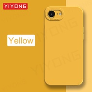 For iPhone16e iPhone17e Case YIYONG Luxury Silky Feel Liquid Silicone Soft Cover For iPhone 16e 17e 