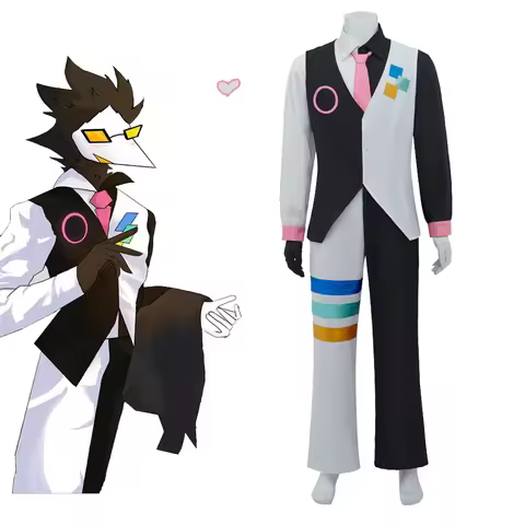 Men's Deltarune Swatch Cosplay Costume Uniform Outfits Halloween Costume Carnival Swatch Suit