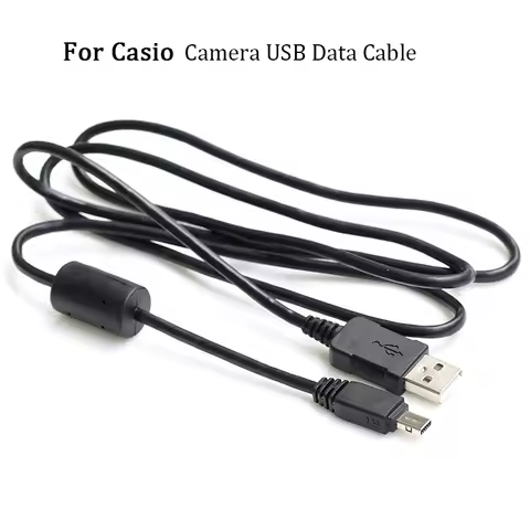 For CASIO Exilim Camera USB Data Cable EX-TR100 TR150 TR200 ZR20 ZR200 ZR300 ZR400 ZR1000 ZR1000 USB