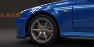 CAPO遙控電動仿真全金屬戰神Skyline GTR R34 18平跑漂移模型車