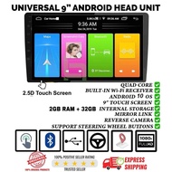 [Free Reverse Camera]  Lenco 9" Car Android Player 2GB RAM + 32GB Full HD Touch Screen GPS Wifi Bluetooth DVR Radio Proton Perodua Pemain Audio Kereta