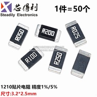 Điều Khiển Độ Trễ JFSDZ 1210 Chip Resistor 5% 1R 2 3.3 4.7 5.1 10 47 100 300 470 K R Ohm 1M