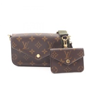 【二手】LOUIS VUITTONMulti Pochette Felicie 單肩包 M80091 卡其色 PVC 塗層帆布 Multi Pochette Felicie