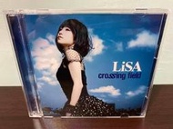 刀劍神域 SAO 日版 初回限定盤 CD+DVD LiSA crossing field OP 桐人 亞絲娜 莉法 詩乃