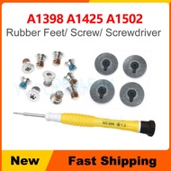 New Bottom Screw Screws + Rubber Feet + Srewdriver For Macbook Pro Retina 13" 15" A1398 A1425 A1502 