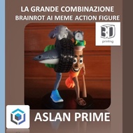 LA GRANDE COMBINAZIONE ARTICULATED ACTION FIGURE 3D Print Toy Toy Viral Brainrot Anomaly Character M