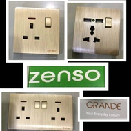 ZENSO-GRANDE SERIES 13A SOCKET/13Ax2 SOCKET/UNIVERSAL SOCKET+2 USB SOCKET