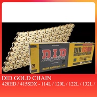 DID ROLLAR CHAIN 100% ORIGINAL 415SDX GOLD & GOLD