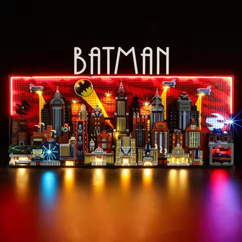 Led Light Kit For Lego 76271 The Animated Series Gotham City (only led included No Bricks)