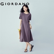 GIORDANO WOMEN Women Round Neck Dress 05466459