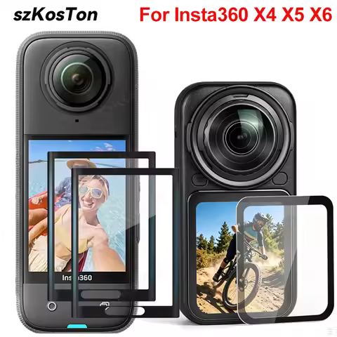 Screen Protector Film for Insta360 X6 X5 X4 Curved Composite Film for Insta 360 X6 X5 X4 Screen Ultr